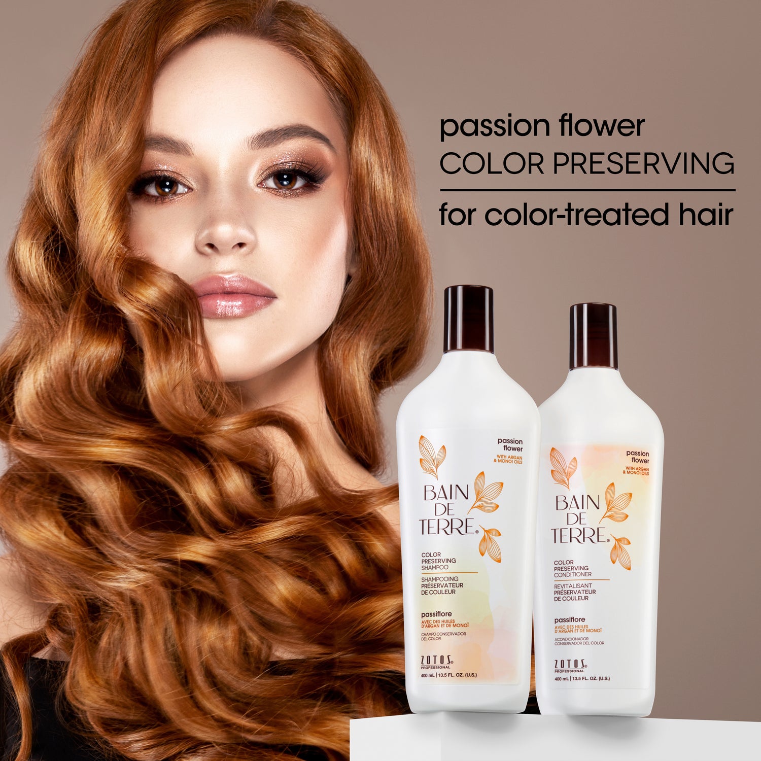 Bain de Terre® Color Preserving Shampoo, Passion Flower