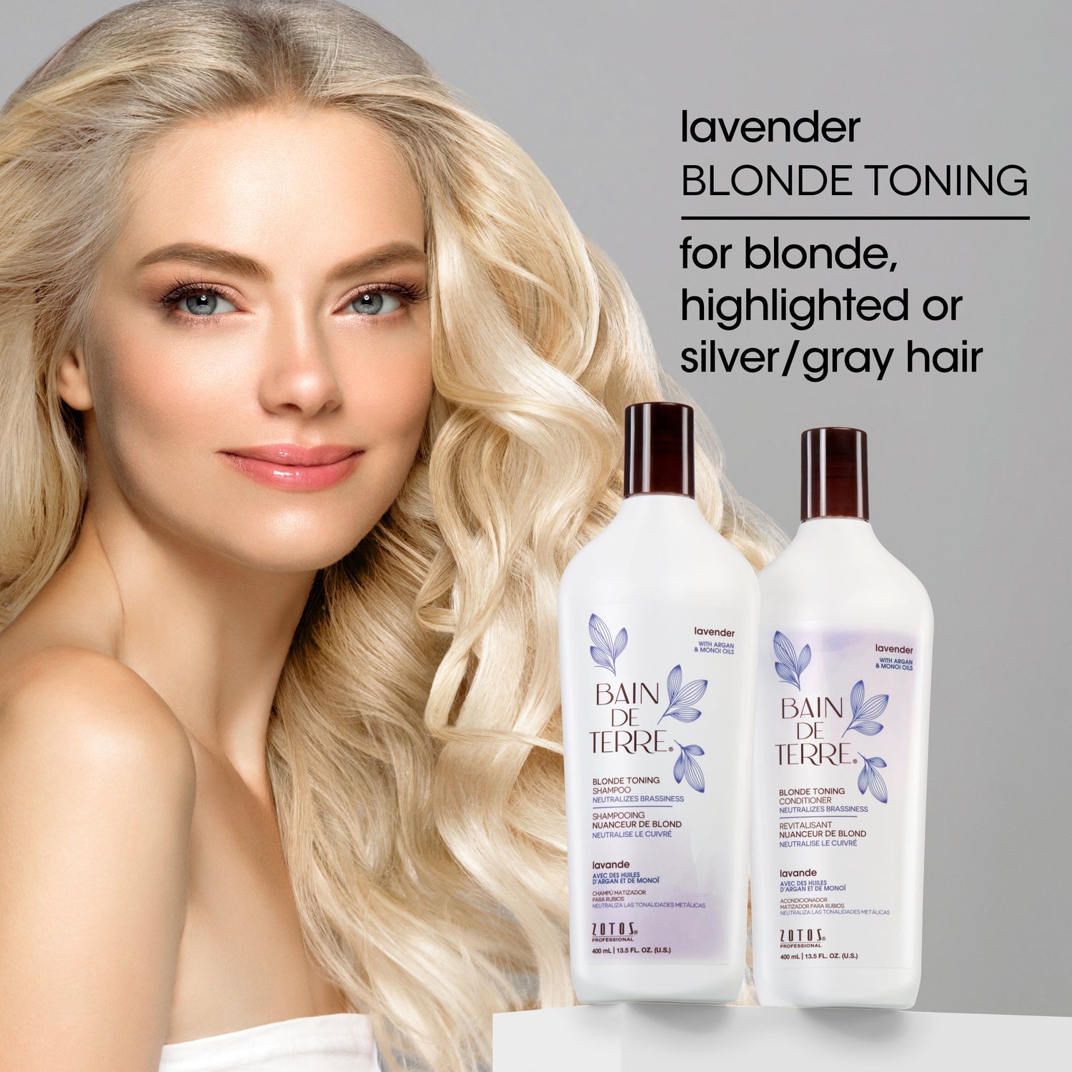 Bain de Terre® Color Enhancing Shampoo, Lavender