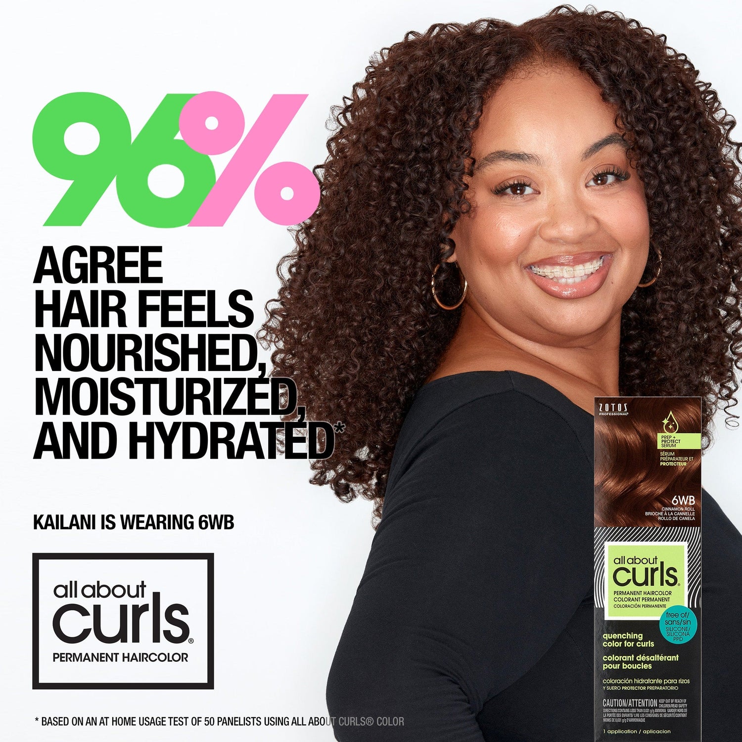 All About Curls™ Quenching Permanent Haircolor For Curls - Red Shades