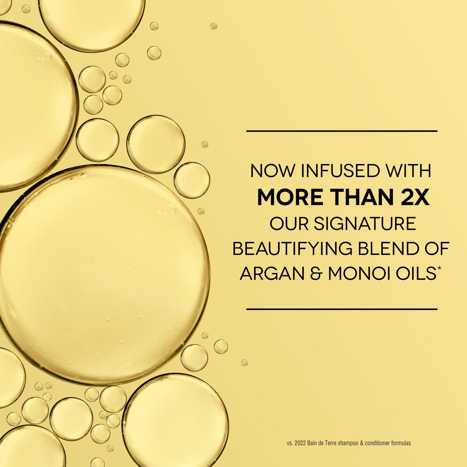 Now infused with Argan and Monoi Oils