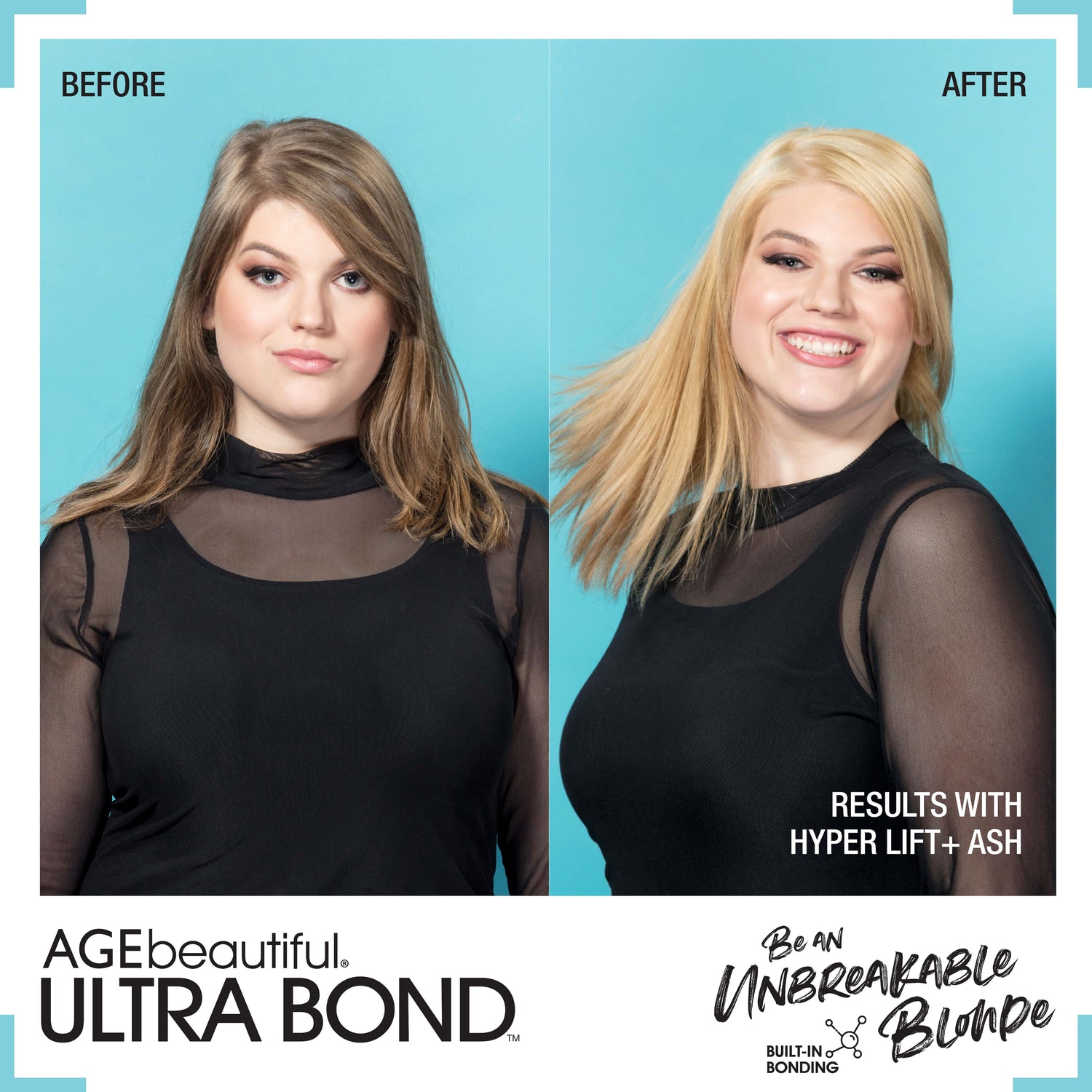 ULTRA BOND™ Hyper-Lift Blonde Lift & Tone - VIOLET to Neutralize Unwanted Yellow Tones