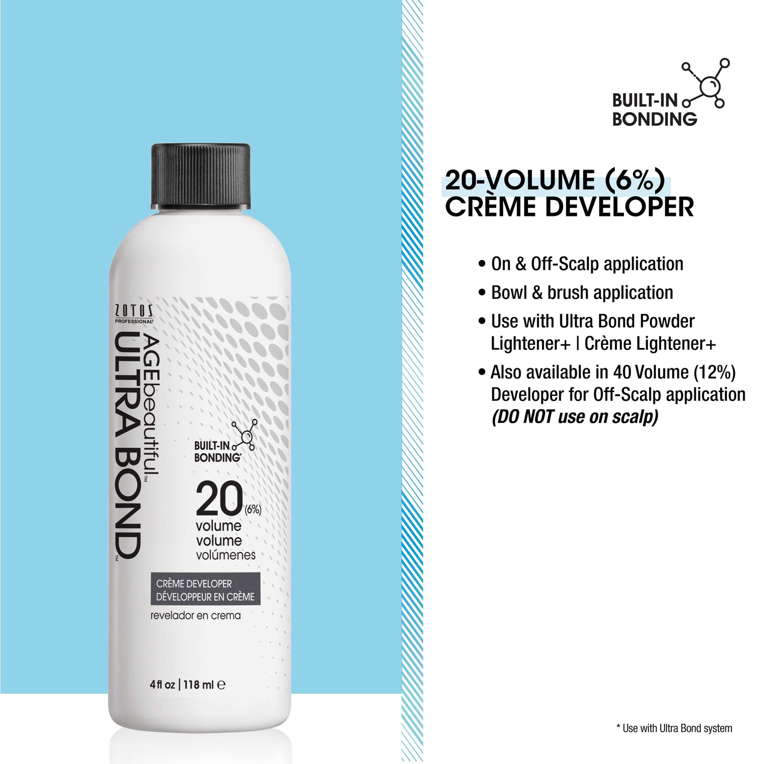 ULTRA BOND™ Crème Developer - 20 Volume