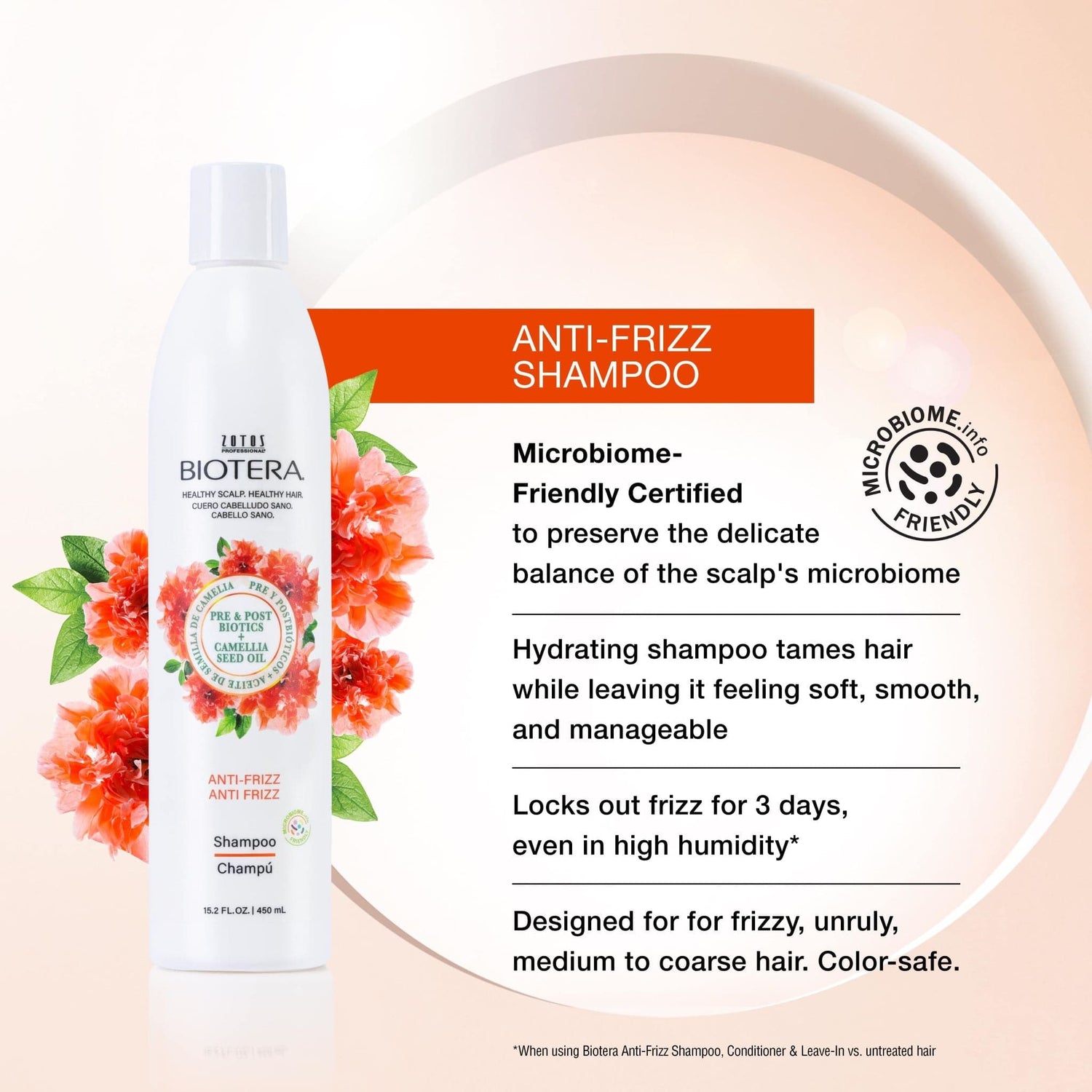 Biotera® Anti-Frizz Intense Smoothing Shampoo