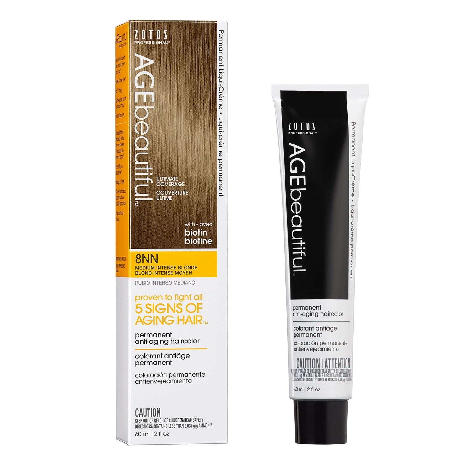 AGEbeautiful® Anti-Aging 100% Gray Coverage Liqui-Crème - Blonde Shades
